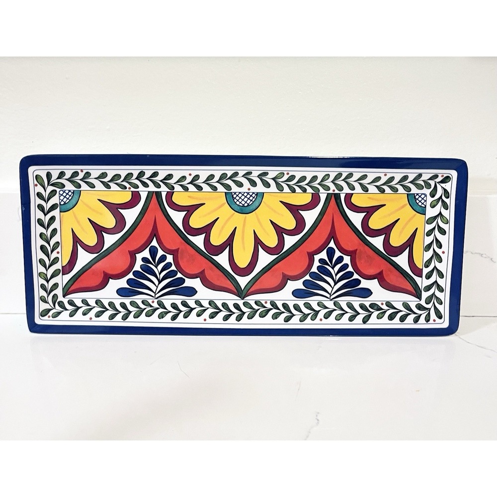 Certified International  Rect. Platter‎ 8"X19" Melamine